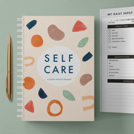 Self Care, A journal though treatment. A journal to take control of a medical treatment journey by FROM YOU TO ME