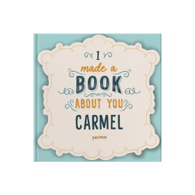 Personalised 'I Made A Book About You' Friendship Gift Book by FROM YOU TO ME