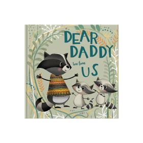 Dear Daddy Love From Us a gift book for children to give their father by FROM YOU TO ME