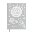 Early Years Grey baby to five years record journal & notebook by from you to me