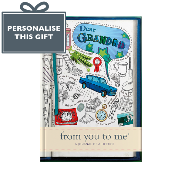 Memory Book for Grandad sketch cover from you to me