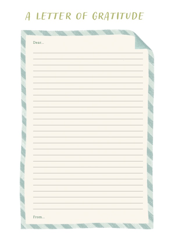 Gratitude Letter