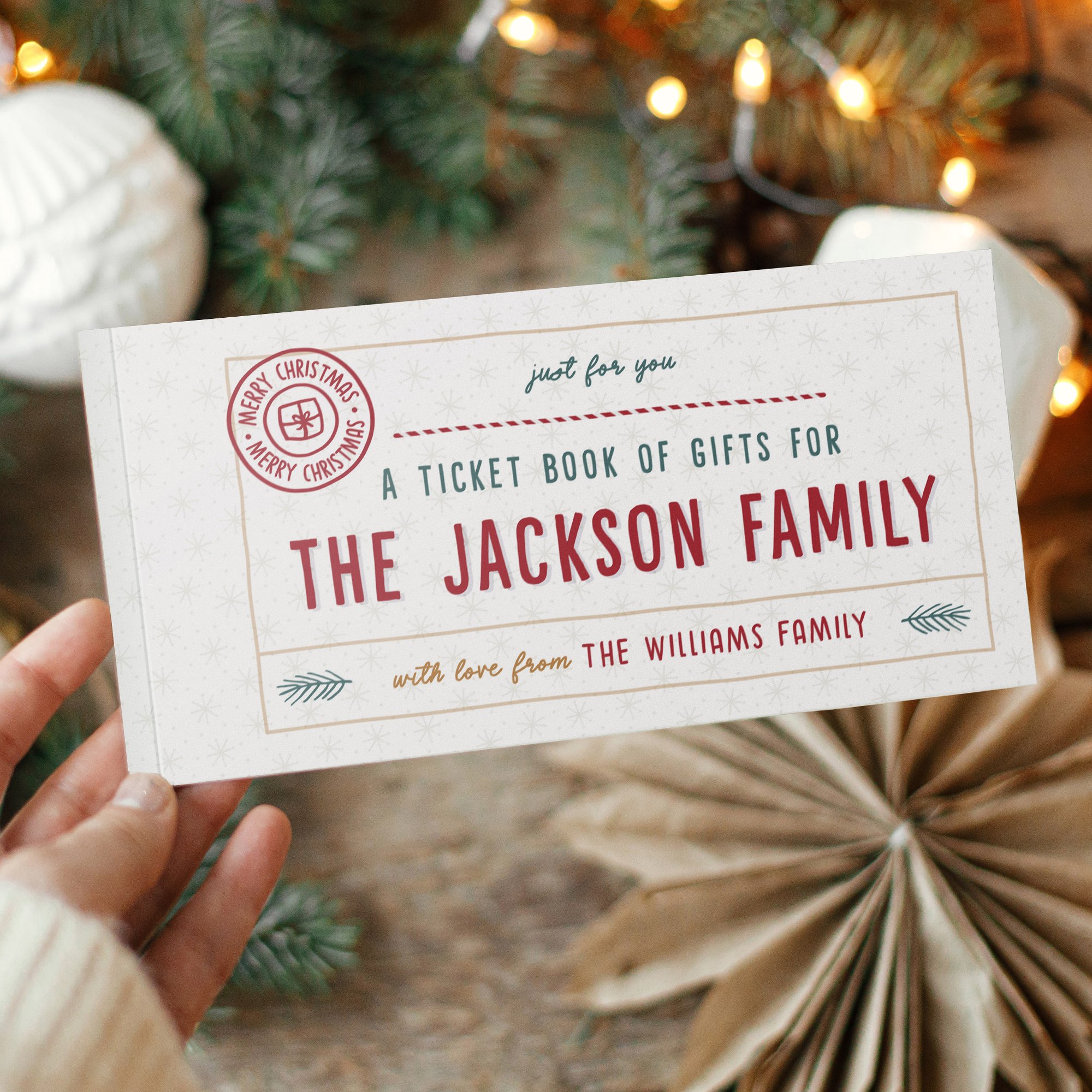 ​​Creative ways to use your personalised ticket books